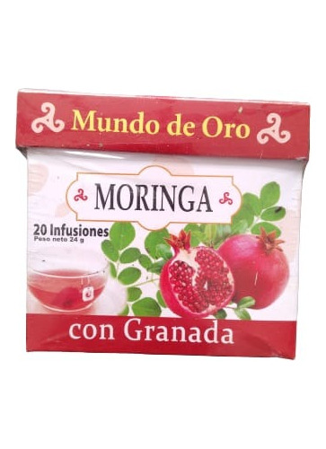 Moringa Con Granada Caja X 20s - g a $92