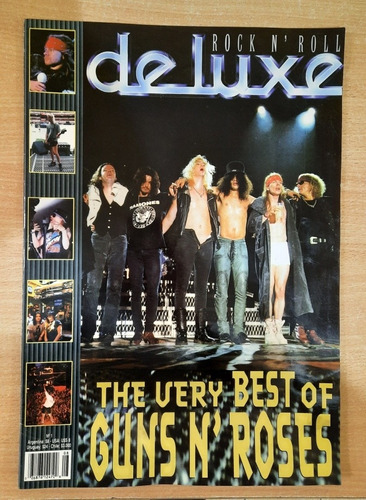 Guns N' Roses Revista Gigante The Very Best Of De Lujo