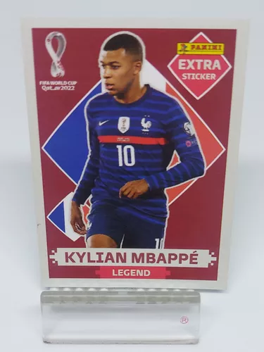 Figurinha Copa Domundo Quatar 2022 Kylian Mbappe Bordo