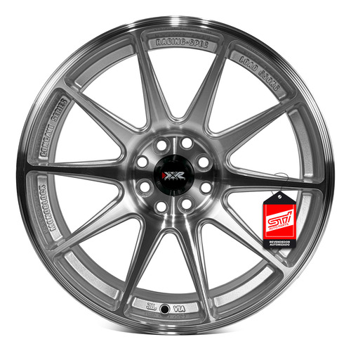 Jogo Roda Xxr 527 Aro 17x8 4x108 Et35 Prata 5fivex