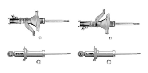 Paquete 4 Amortiguadores Honda Civic 2003 1.7 Lts