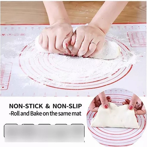Tapete Silicón Mantel Antiadherente Repostería Fondant 60*40