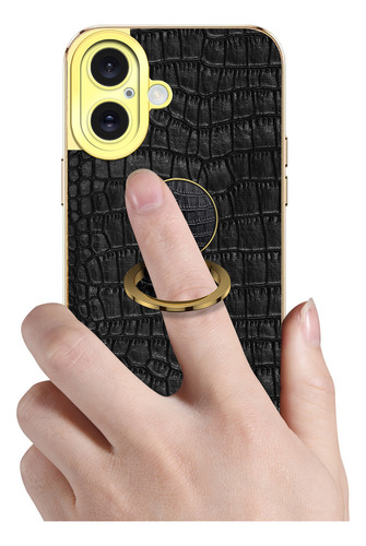 Funda De Piel Para Oppo Reno13 5g/reno13 Pro 5g/reno13f 5g Con Soporte Anular Delgada A Prueba De Golpes