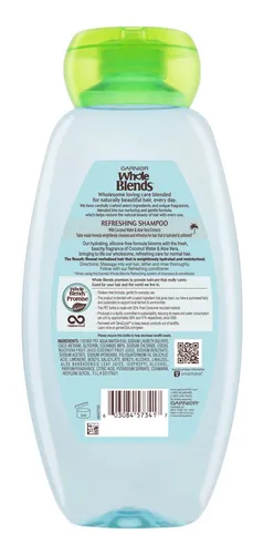 Champoo Bolles Garnier Champoo Refreshing Con Agua De Coco Y