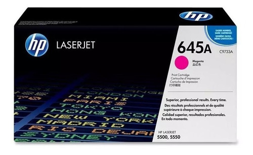 Toner Original Hp 645a C9733a C9733 9733 Laserjet 5500 5550