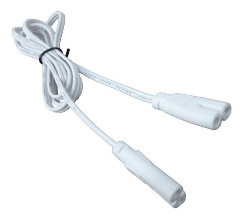 Conexión Lámparas, Mxcbn-001, 1pz, 1m, 13x6.5mm, Blanco, Con Estructura Blanco
