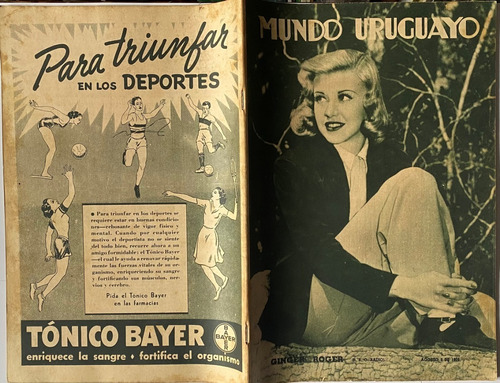 Mundo Uruguayo N° 1058 Perdieron Nacional Y Peñarol 1939