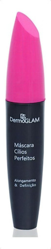 Máscara De Cílios Alongamento E Definição Dermoglam 7ml Cor Preto