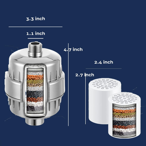 Filtro Para Regadera Baño, Filtro De Ducha Agua Universal
