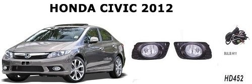Kit Neblineros Honda Civic Año 2012 En Adelante