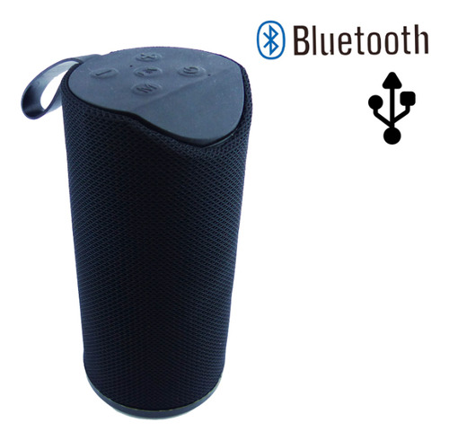 Parlante Recargable Tela Bluetooth Usb Aux Tf Modelo Ar22/11