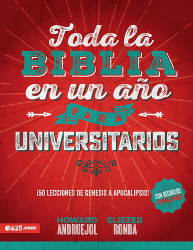 Libro: Toda La Biblia En Un Año Para Universitarios (spanish