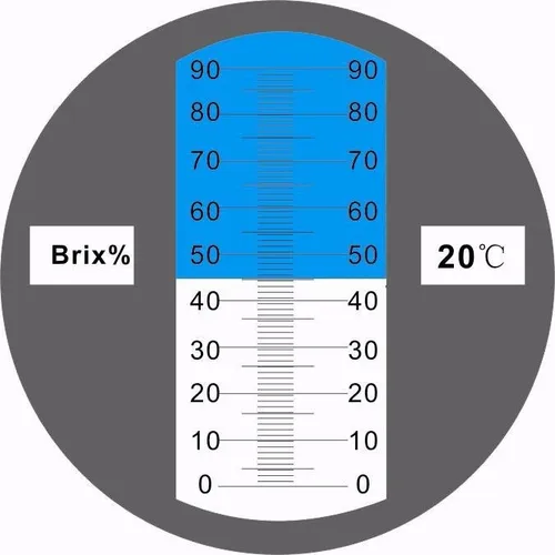 Refractómetro 0 A 90 Grados Brix Brixometer Azúcar