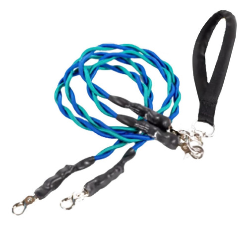 Cuerdas Para Perros Correas Elásticas Doble Cuerda Accesorio