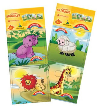 Mis Ladrillos Preescolar Rompecabeza 4pz Lionels K501