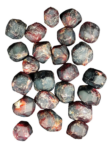 Pack23 Granate Almandino Natural Forma Octaedro & Dodecaedro