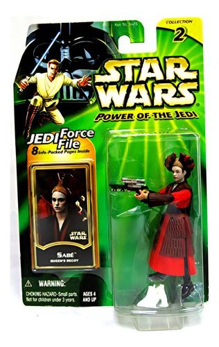 Figura de acción de Star Wars Jedi Sabe Queen's Decoy Power of the Action