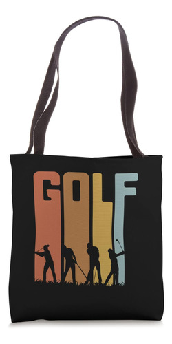 Jugadores De Golf, Divertido Traje Vintage De Golf Bolsa De 