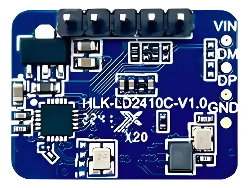 5 Pezzi 24G MmWave HLK-LD2410C Sensore Contatto Sensore Intelligente Modulo Di Rilevamento Del Movimento 87870174