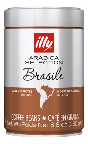 Illy Café De Grano Arábica Selection Brasil 250 Gr 