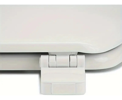 Set De Bisagras Tapa De Inodoro Compatible Bemis De Madera Blanco