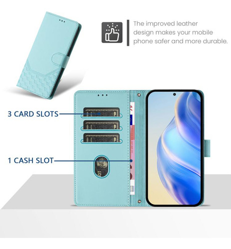 Funda De Teléfono Rfid Pu Para Coolpad Cool 40i/coolpad X100/coolpad