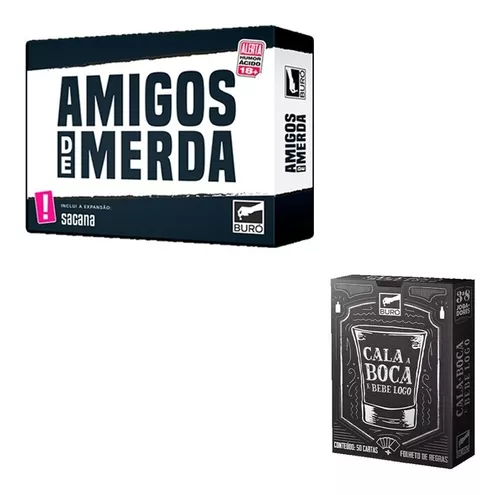 Amigos de Merda: o jogo de cartas para acabar com amizades