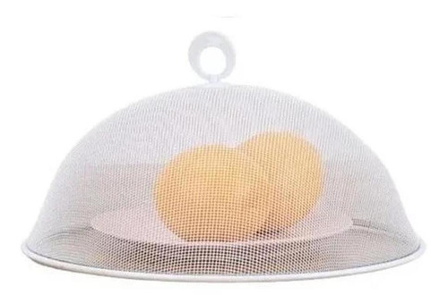 Tela Protetora Alimentos Metal Recoberta Com Plástico Branco