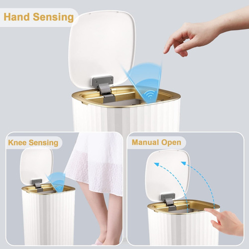 Tipo De Inducción De Bote Basura Inteligente Para El Hogar