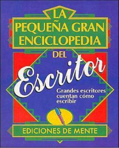 Pequeña Gran Enciclopedia Del Escritor, De Caballero, Valeria. Editorial United Games, Tapa Tapa Blanda En Español