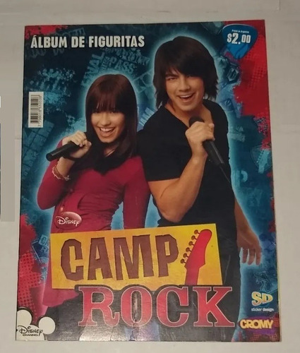 Camp Rock Álbum Figuritas Disney, Muy Bueno !!!