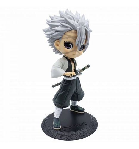 Imagen 2 de 8 de Figura Sanemi Shinazugawa Qposket Kimetsu No Yaiba Versión A