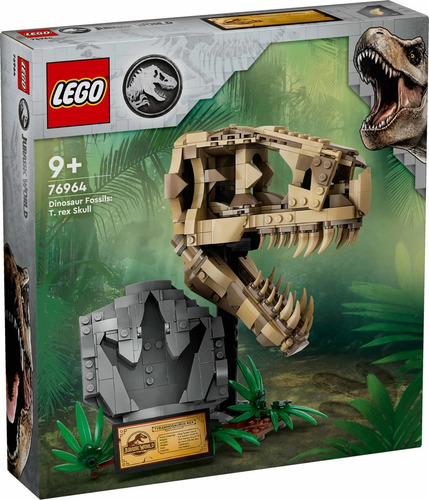 Lego Jurassic Fósiles De Dinosaurio: Cráneo De T. Rex 76964