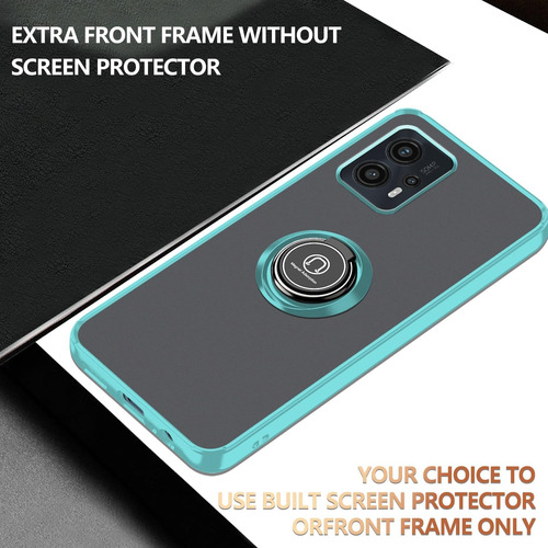 Funda Para Oppo Uso Rudo Con Anillo Metalico+2mica