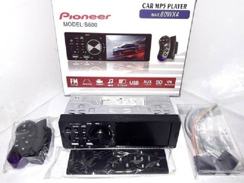 Imagen 3 de 5 de Reproductor Pioneer De Video Mp3 Usb Bluetooth Auxiliar