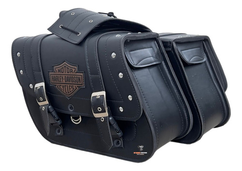 Alforge Traseiro Harley Para Viagem Garnde 110 Litros 