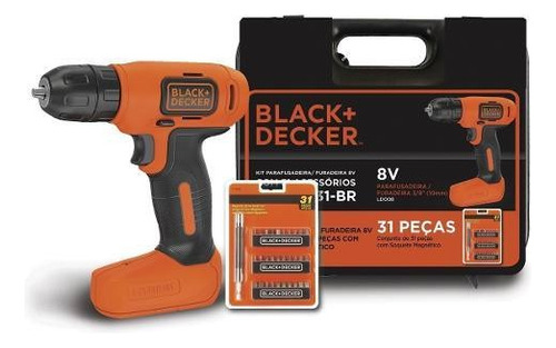 Parafusadeira elétrica Black+Decker LD008K31