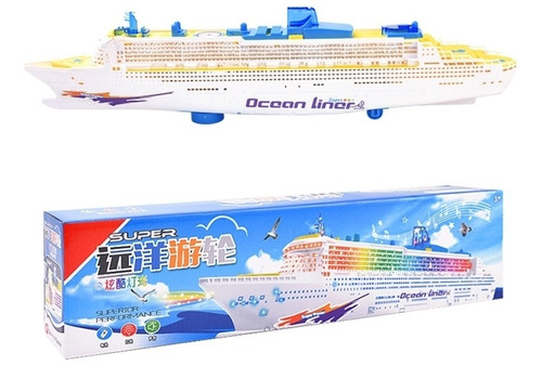Brinquedo De Navio De Cruzeiro Elétrico Oceânico