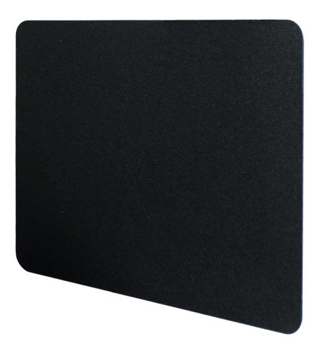 Mouse Pad Ghia Tela 22 Cmx 18cm 2mm Espesor Color Negro Diseño impreso Liso