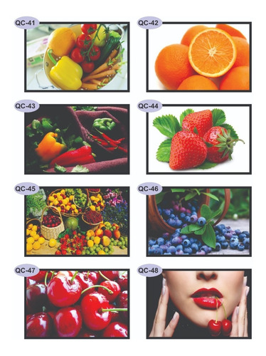 Imagem 8 de 10 de 5 Pôsters Cartaz Cozinha Gourmet Para Emoldurar 40x30cm