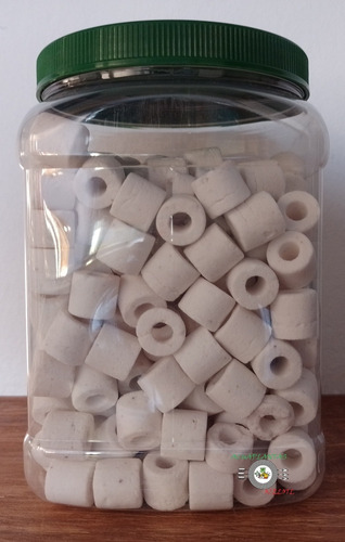 1 Kg Canutillos Anillos Cerámicos Para Filtración De Acuario