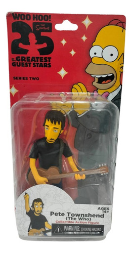   Pete Townshend The Who The Simpsons 25th Anniversary  Neca