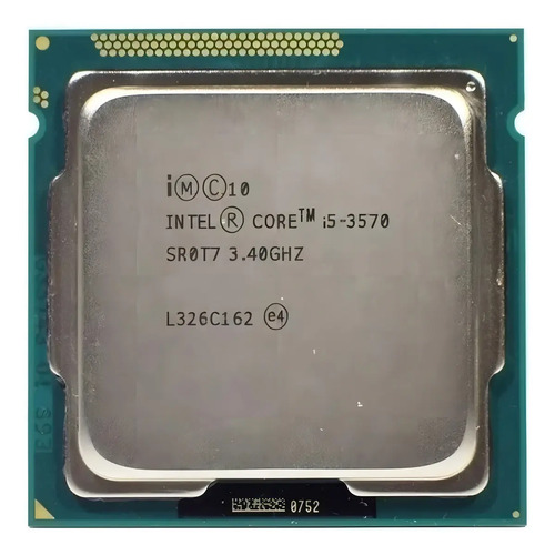 Processador gamer Intel Core i5-3570 CM8063701093103 de 4 núcleos e 3.8GHz de frequência com gráfica integrada