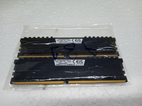 2 Pentes 8gb Memoria Ram Corsair Ddr4 2400mhz (Usado)