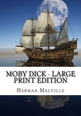 Libro Moby Dick - Large Print Edition - Melville, Herman