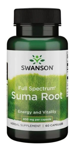 Stock Suma Root Adaptógeno 500mg X 100 Cáps