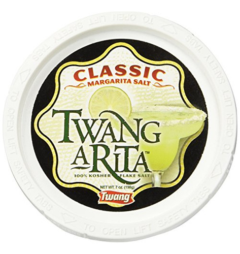 Twang-a-rita Clásico Sal Para El Borde Del Vaso