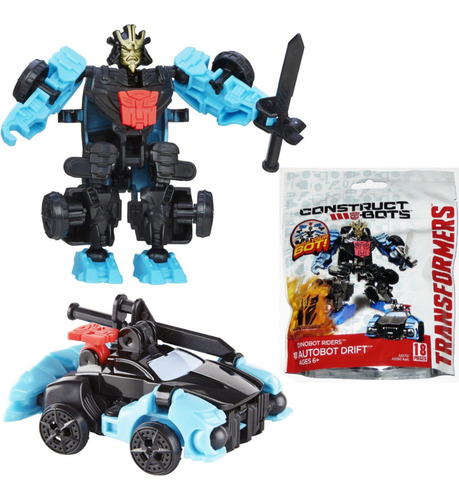 Bumblebee + Autobot Drift Transformers Construct Bots Hasbro