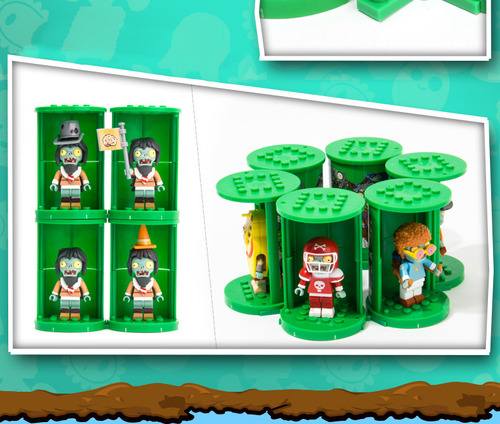 Plants Vs Zombies 2 Fire Peashooter Zombie Blind Box, Modelo