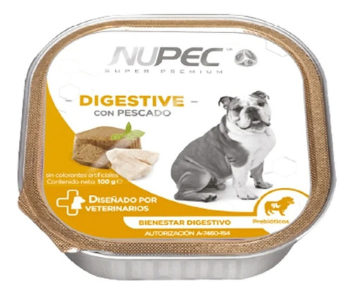 Imagen 1 de 1 de Nupec Digestive Humedo Lata 100 Gr